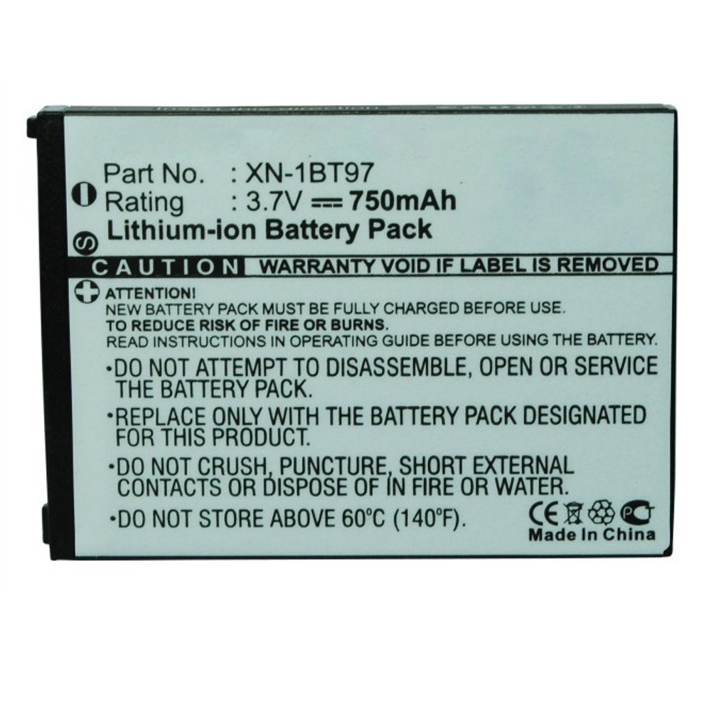 Synergy Digital Cell Phone Battery, Compatible with Sharp XN-1BT97 Cell Phone Battery (Li-ion, 3.7V, 750mAh)