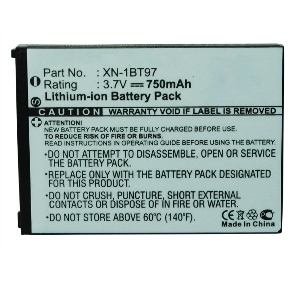 Synergy Digital Cell Phone Battery, Compatible with Sharp XN-1BT97 Cell Phone Battery (Li-ion, 3.7V, 750mAh)
