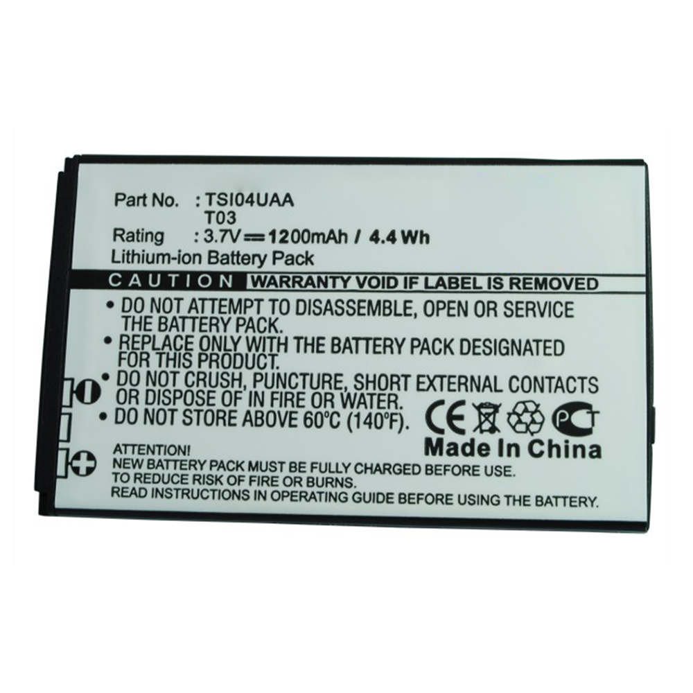 Synergy Digital Cell Phone Battery, Compatible with Toshiba TSI04UAA Cell Phone Battery (Li-ion, 3.7V, 1200mAh)