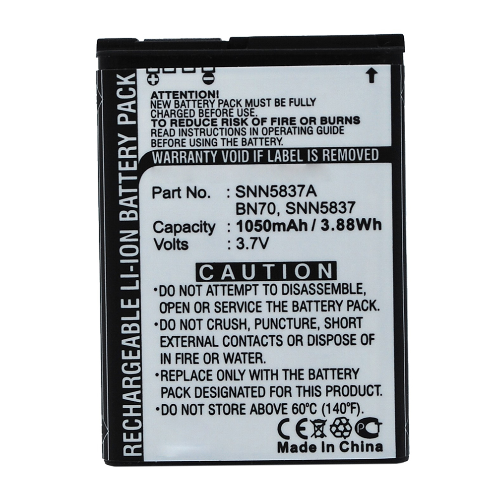 Synergy Digital Cell Phone Battery, Compatible with BN70 Cell Phone Battery (3.7V, Li-ion, 1050mAh)