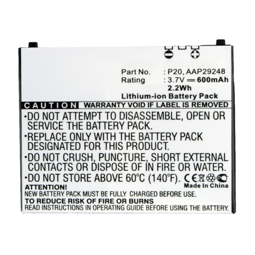 Synergy Digital Cell Phone Battery, Compatible with AAP29248 Cell Phone Battery (3.7V, Li-ion, 600mAh)