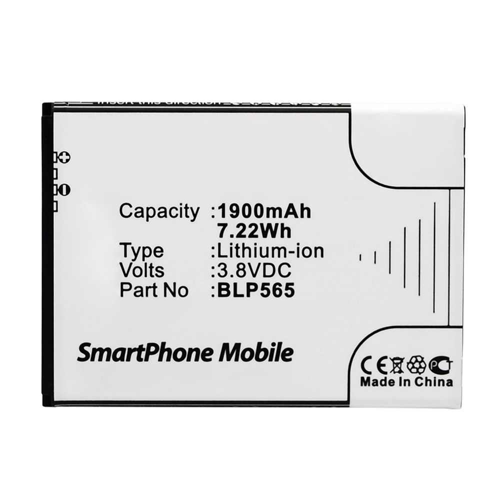 Synergy Digital Cell Phone Battery, Compatible with BLP565 Cell Phone Battery (3.8V, Li-ion, 1900mAh)