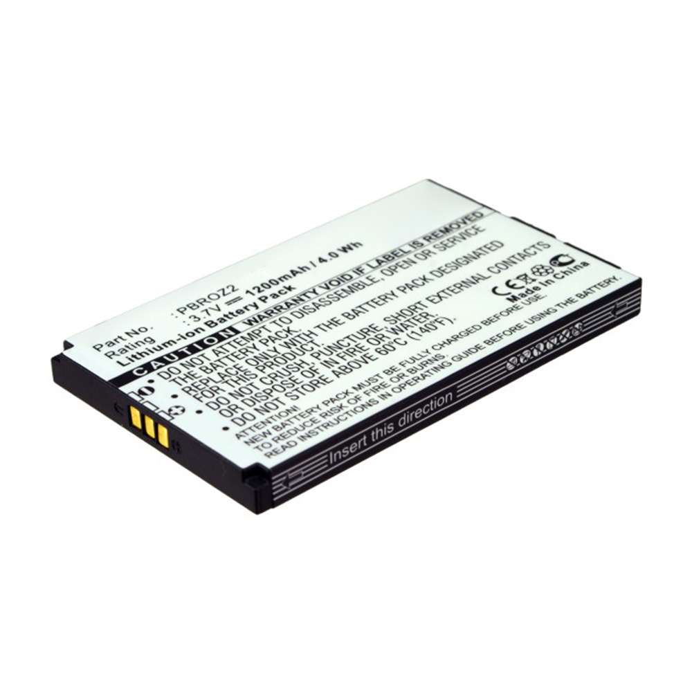 Synergy Digital Cell Phone Battery, Compatible with PBR-OZ2 Cell Phone Battery (3.7V, Li-ion, 1200mAh)