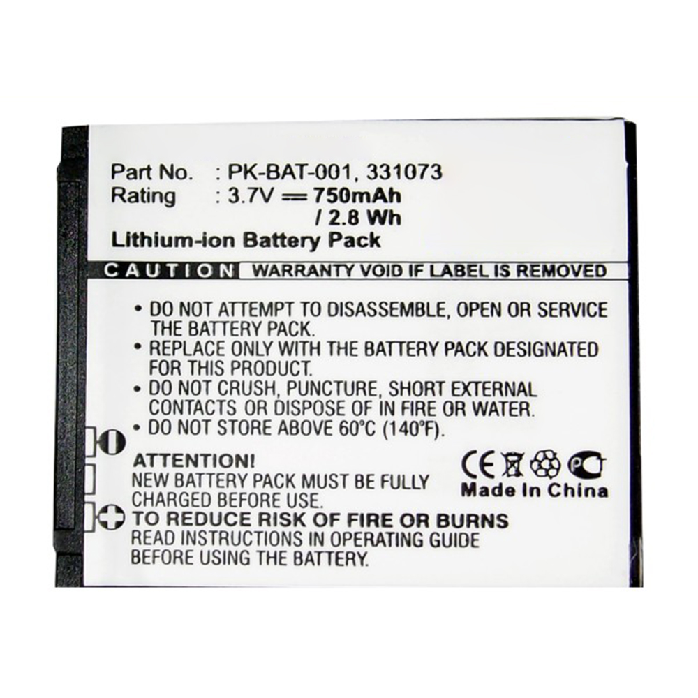 Synergy Digital Cell Phone Battery, Compatible with 331073 Cell Phone Battery (3.7V, Li-ion, 750mAh)