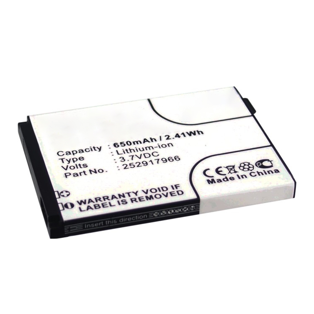 Synergy Digital Cell Phone Battery, Compatible with 252917966 Cell Phone Battery (3.7V, Li-ion, 650mAh)