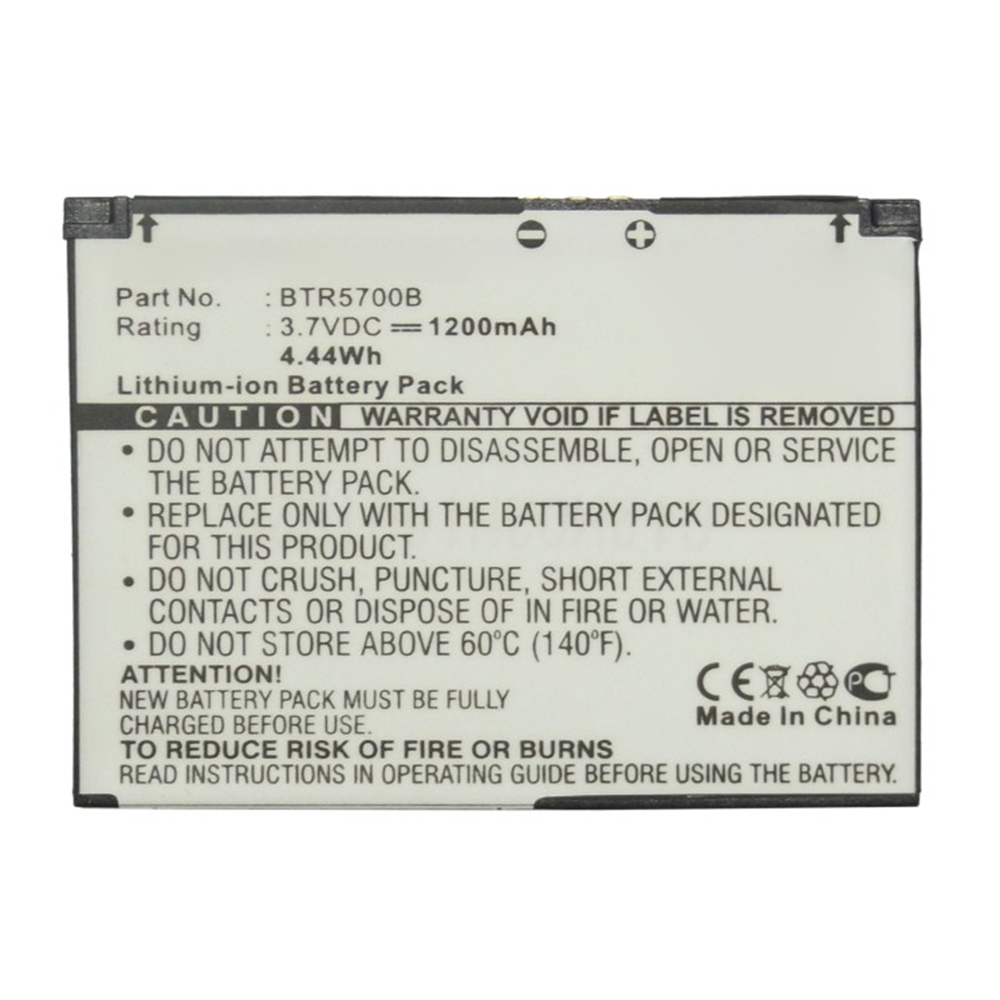 Synergy Digital Cell Phone Battery, Compatible with AT&T BTR5700B Cell Phone Battery (Li-ion, 3.7V, 1200mAh)