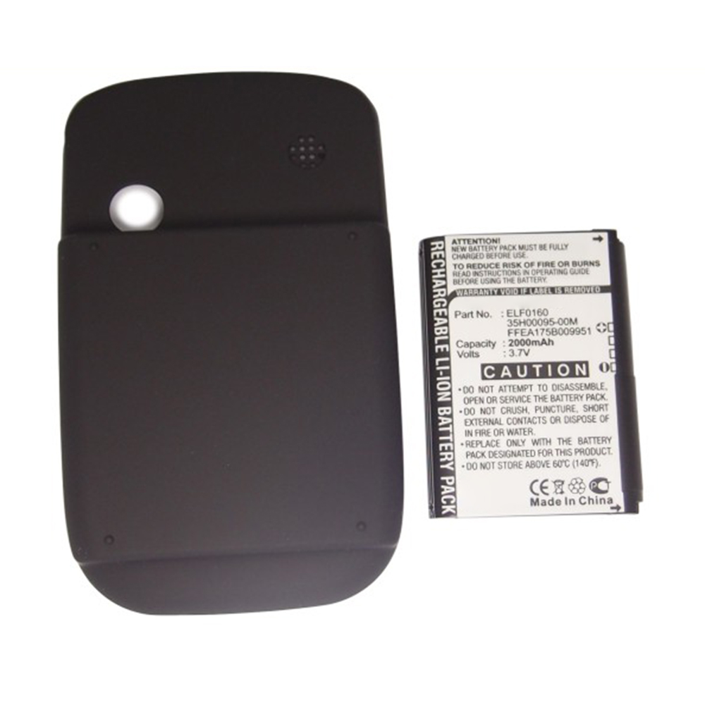 Synergy Digital Cell Phone Battery, Compatible with HTC 35H00095-00M Cell Phone Battery (Li-ion, 3.7V, 2000mAh)