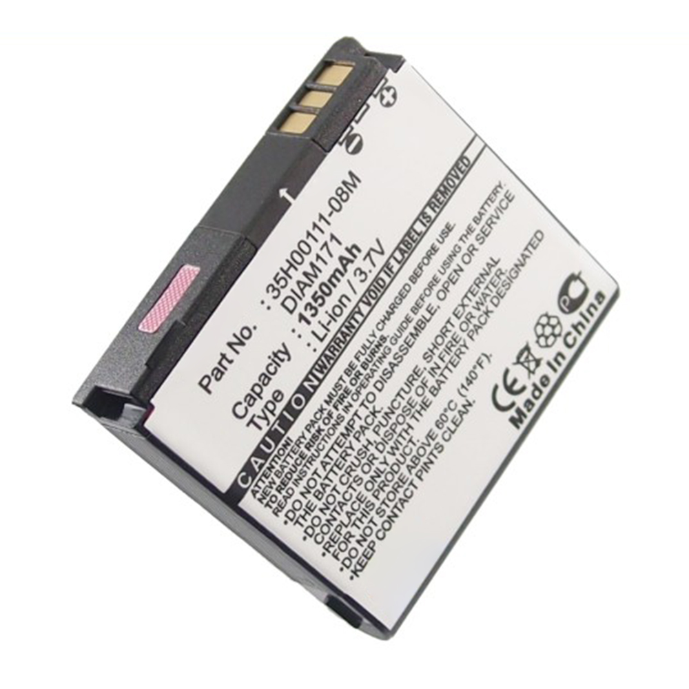 Synergy Digital Cell Phone Battery, Compatible with HTC 35H00111-06M Cell Phone Battery (Li-ion, 3.7V, 1350mAh)