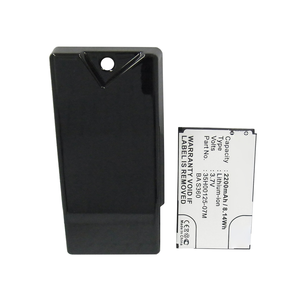 Synergy Digital Cell Phone Battery, Compatible with HTC 35H00125-07M Cell Phone Battery (Li-ion, 3.7V, 2200mAh)