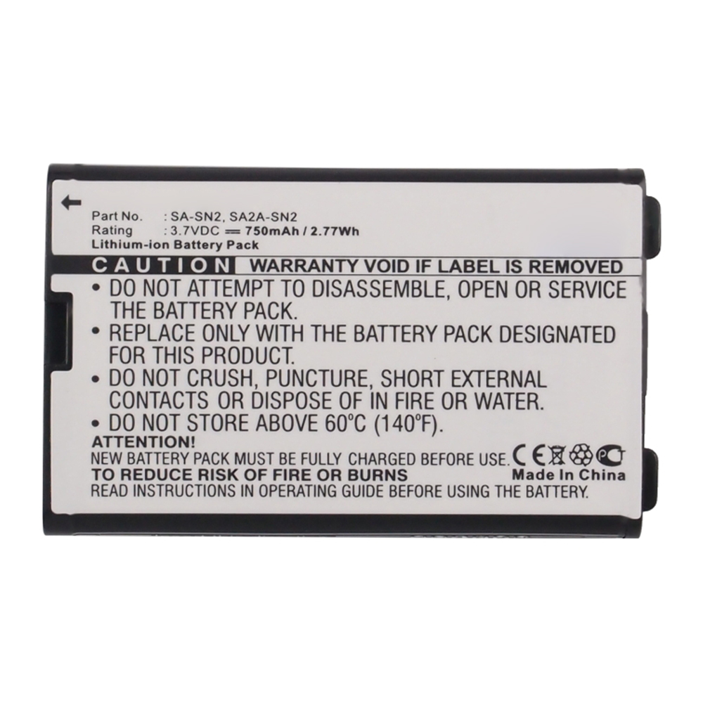 Synergy Digital Cell Phone Battery, Compatible with Sagem SA2A-SN2 Cell Phone Battery (Li-ion, 3.7V, 750mAh)