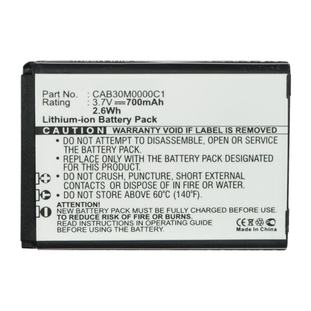Synergy Digital Cell Phone Battery, Compatible with Alcatel CAB2170000C1 Cell Phone Battery (Li-ion, 3.7V, 700mAh)