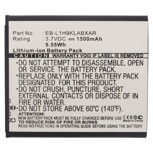 Synergy Digital Cell Phone Battery, Compatiable with AT&T EB-L1H9KLA, EB-L1H9KLABXAR, EB-L1H9KLU Cell Phone Battery (3.7V, Li-ion, 1500mAh)