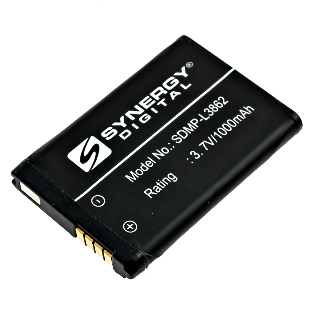Synergy Digital Cell Phone Battery, Compatiable with LG LGIP-520NV, LGIP-520NV-2, SBPL0099202, SBPL0102702 Cell Phone Battery (3.7V, Li-ion, 1000mAh)