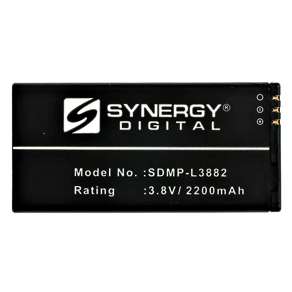 Synergy Digital Cell Phone Battery, Compatiable with Microsoft BL-T5A, BV-T5A Cell Phone Battery (3.8V, Li-ion, 2200mAh)