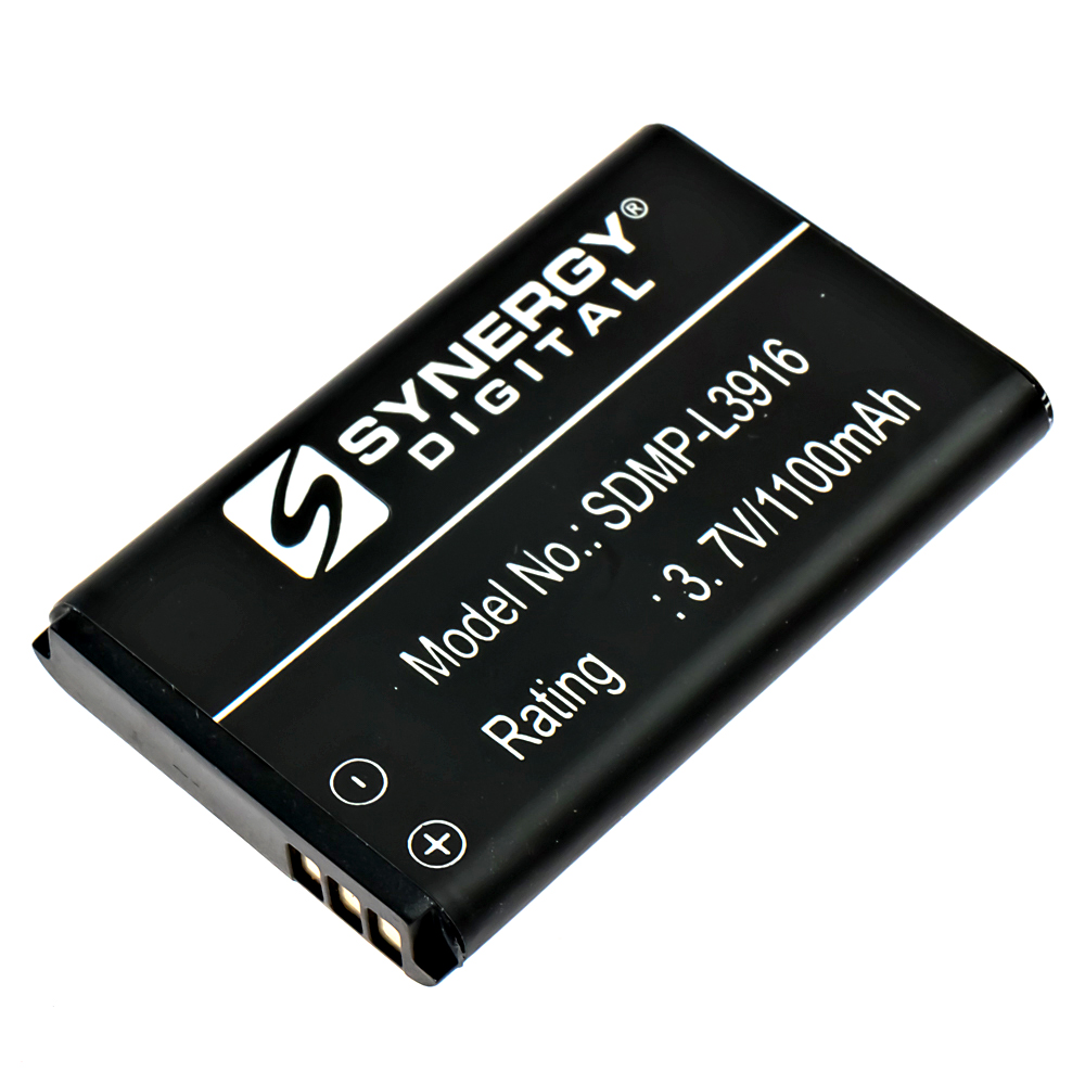 Synergy Digital Digital Camera Battery, Compatiable with DIGIPO LBAT100, LBAT1000 Digital Camera Battery (3.7V, Li-ion, 1100mAh)