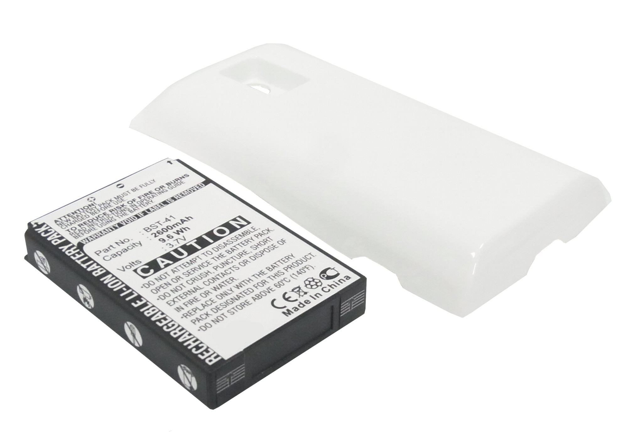 Synergy Digital Cell Phone Battery, Compatiable with NTT Docomo SO04 Cell Phone Battery (3.7V, Li-ion, 2600mAh)