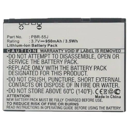 Synergy Digital Cell Phone Battery, Compatiable with AT&T PBR-55J Cell Phone Battery (3.7V, Li-ion, 950mAh)