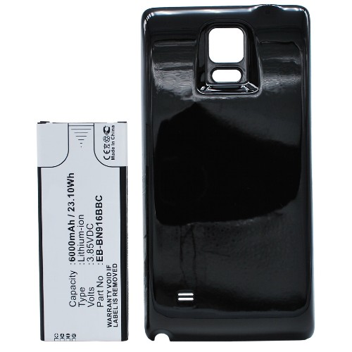 Synergy Digital Cell Phone Battery, Compatiable with Samsung EB-BN916BBC Cell Phone Battery (3.85V, Li-ion, 6000mAh)