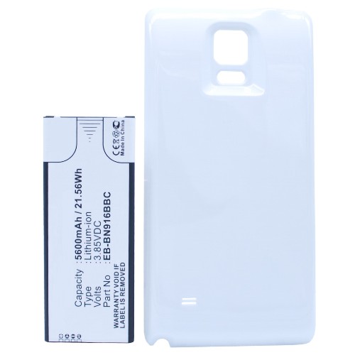 Synergy Digital Cell Phone Battery, Compatiable with Samsung EB-BN916BBC Cell Phone Battery (3.85V, Li-ion, 5600mAh)