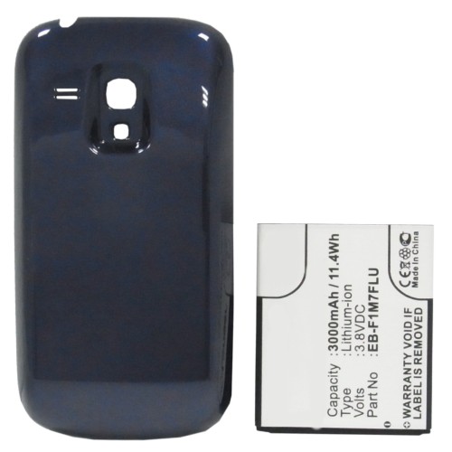 Synergy Digital Cell Phone Battery, Compatiable with Samsung EB-F1M7FLU Cell Phone Battery (3.8V, Li-ion, 3000mAh)