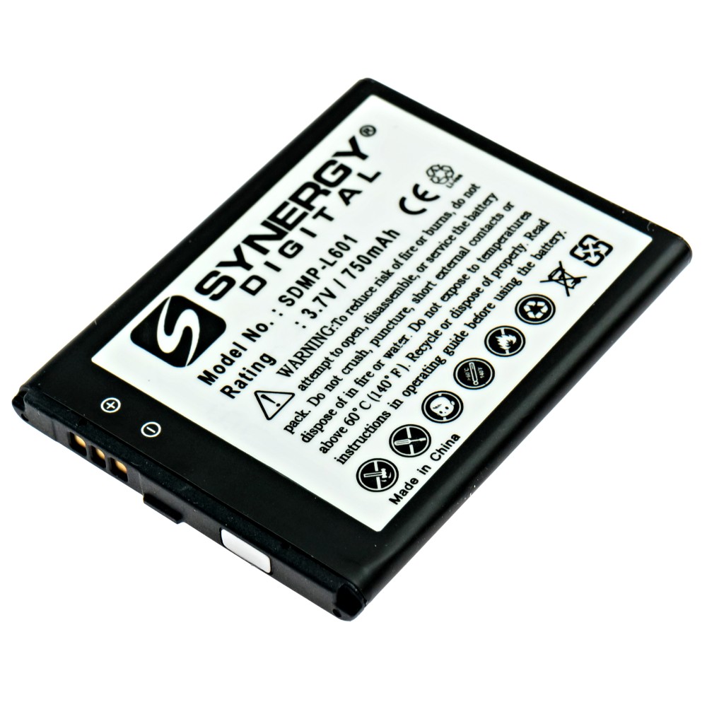 SDMP-L601 Li-Ion Battery - Rechargeable Ultra High Capacity (Li-Ion 3.7V 750mAh) - Replacement For Pantech PBR-40C Cellphone Battery