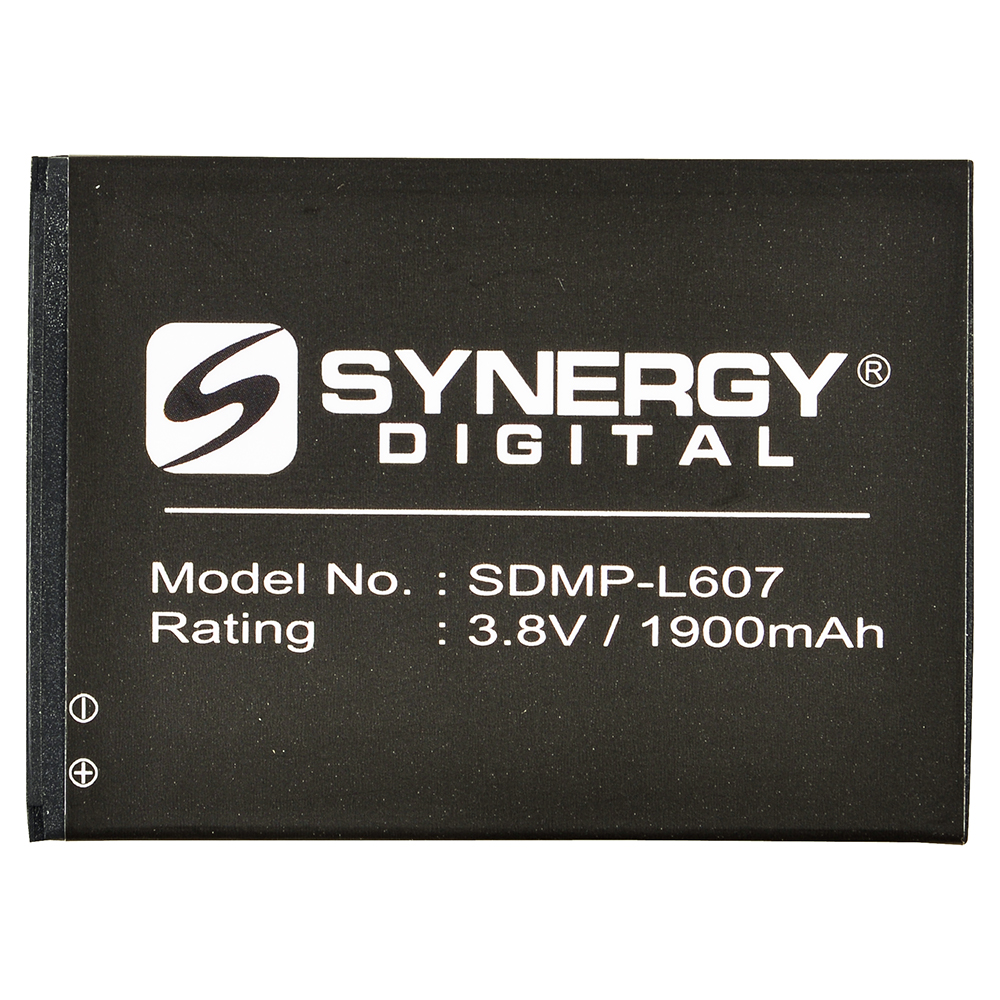SDMP-L607 Li-Ion Battery - Rechargable Ultra High Capacity (Li-Ion 3.8V 1900 mAh) - Replacement For ZTE Li3823T43P3H735350  Cellphone Battery