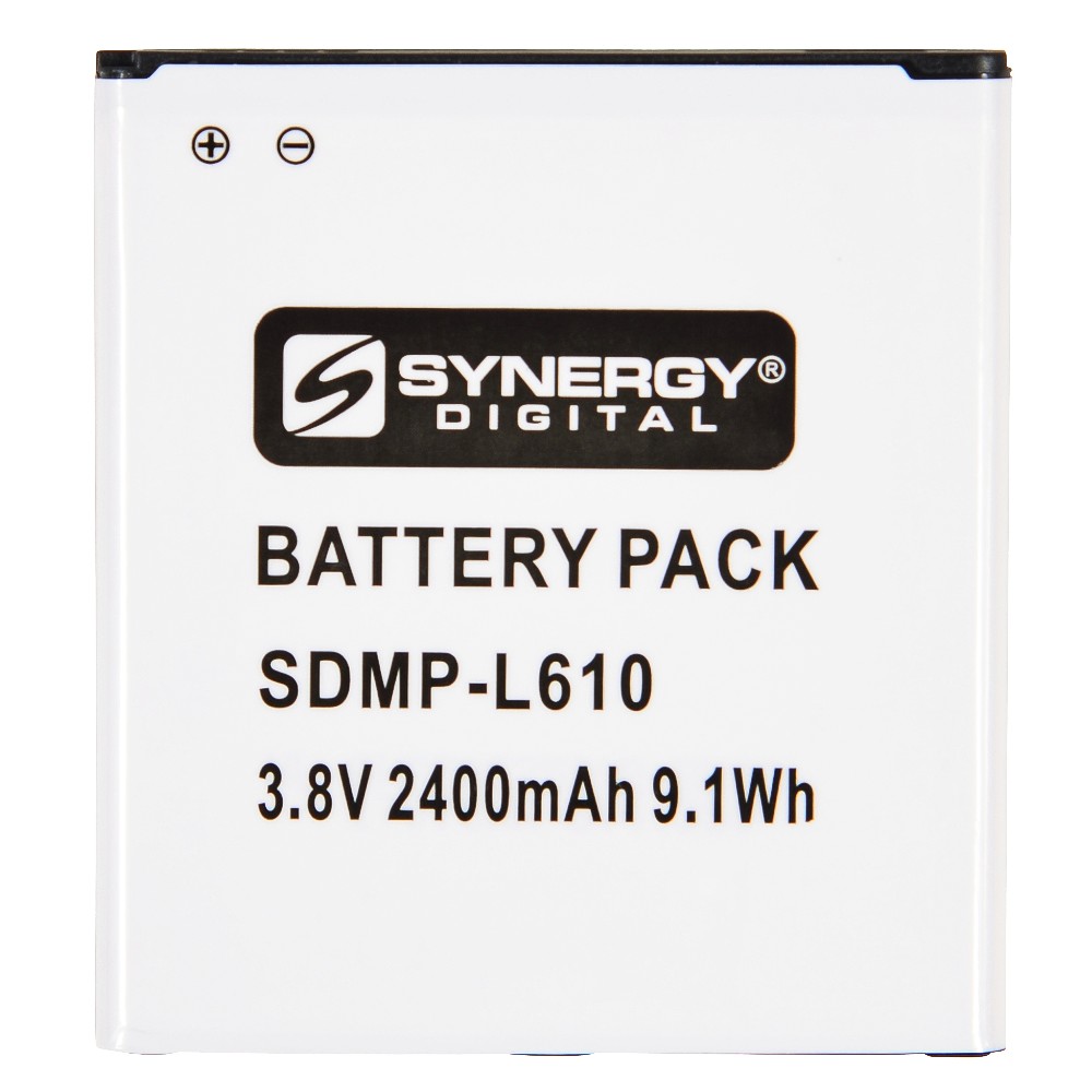 SDMP-L610  Rechargeable Ultra High Capacity (Li-Ion 3.8V 2400mAh) Battery - Replacement For Samsung  EB-BG530  EB-BG530BBC  EB-BG530BBE Cellphone Battery