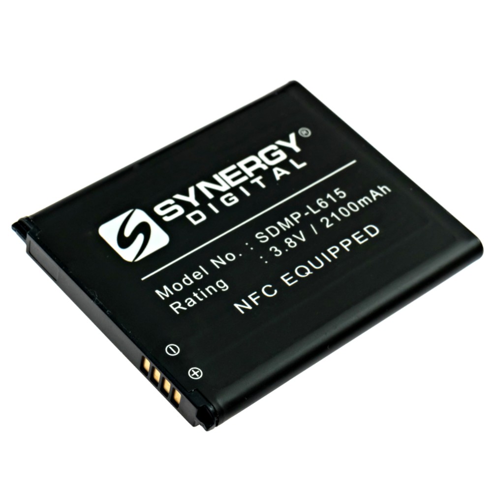SDMP-L615 Li-Ion Battery - Rechargable Ultra High Capacity (Li-Ion, 3.8V, 2100mAh) Equipped with NFC - Replacement For Samsung EB-L1G6LL, EBL1G6LLAGSTA, EB-L1G6LLUC, EB-L1G6LLZ Batteries