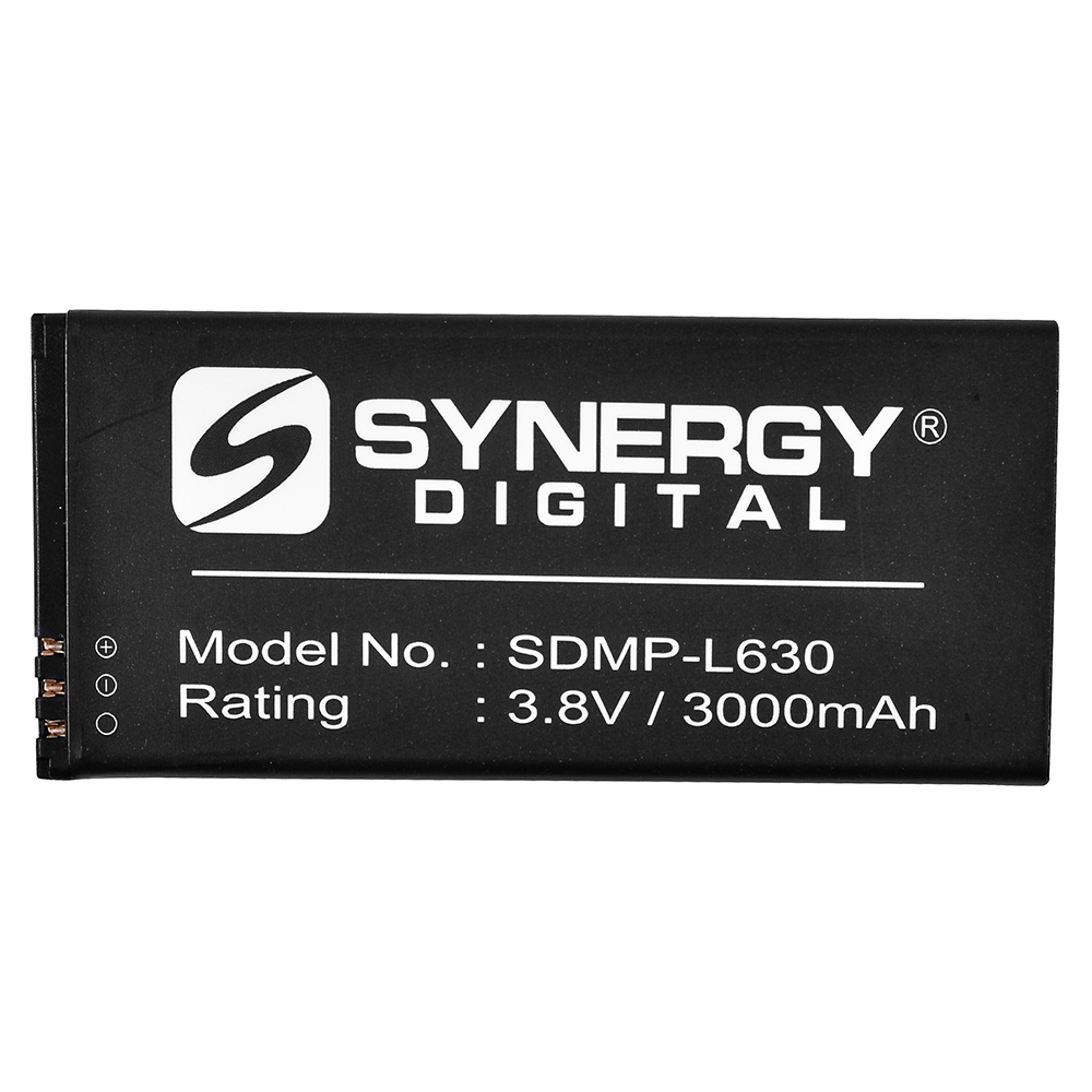 SDMP-L630 Li-Ion Battery - Rechargeable Ultra High Capacity (Li-Ion, 3.8V, 3000mAh) - replacement for Nokia BV-T5E Battery