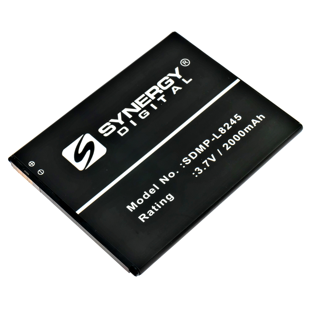 Synergy Digital Cell Phone Battery, Compatiable with Lenovo BL243 Cell Phone Battery (3.7V, Li-ion, 2000mAh)