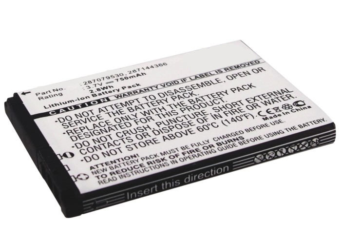 Synergy Digital Cell Phone Battery, Compatible with Sagem 194/07 SN4, 252636053, 252785306, 287079530, 287144366, 287144386, SA1A-SN2, SA1-SN1, SA6M-SN3, SA7A-SN1 Cell Phone Battery (3.7V, Li-ion, 750mAh)