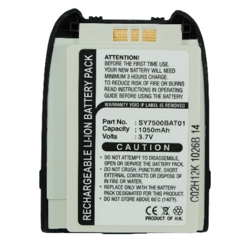 Synergy Digital Cell Phone Battery, Compatiable with Sanyo Cell Phone Battery (3.7V, Li-ion, 1050mAh)