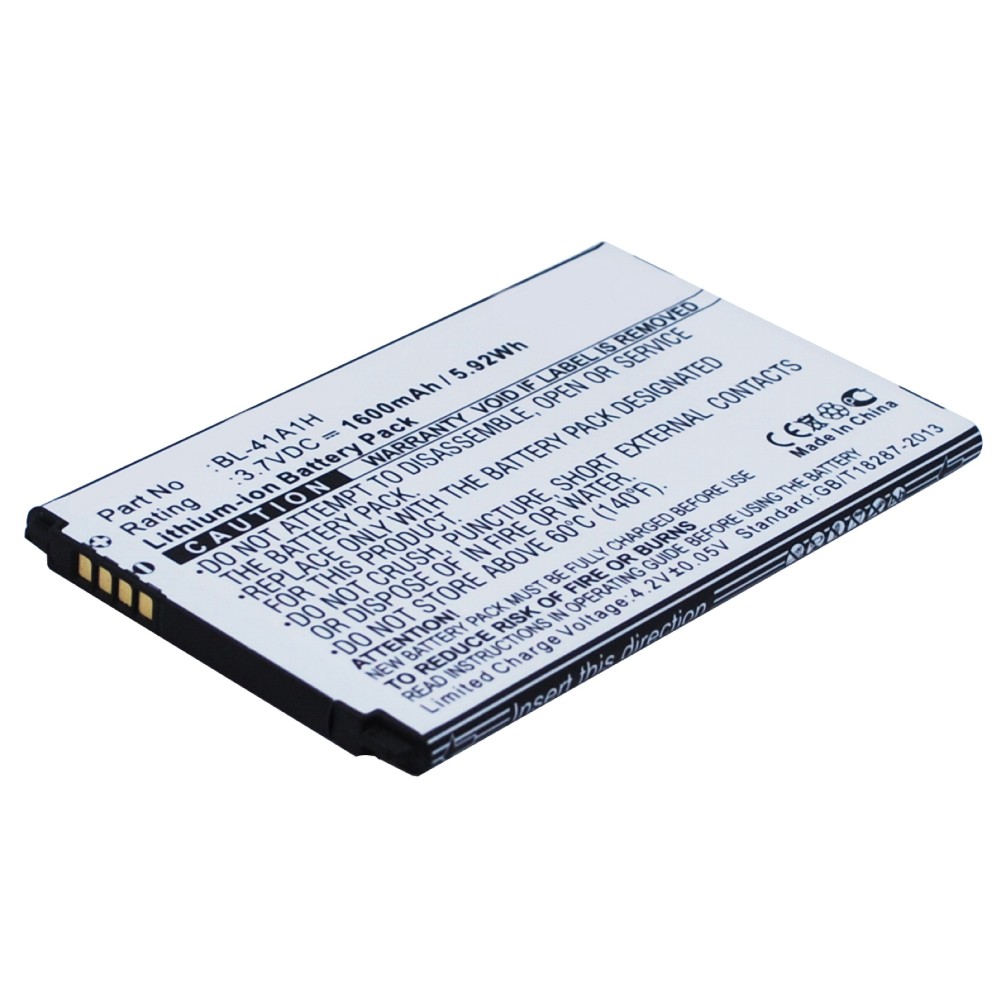 Synergy Digital Mobile, SmartPhone Battery, Compatible with LG CZ2112LWR, D390, D390N, LGLS660AVB, LS660, MS395, Optimus F60, Optimus MS395, Transpyre, Transpyre 4G, Tribute, Tribute 4G, VS810, VS810PP Mobile, SmartPhone Battery (3.7, Li-ion, 1600mAh)