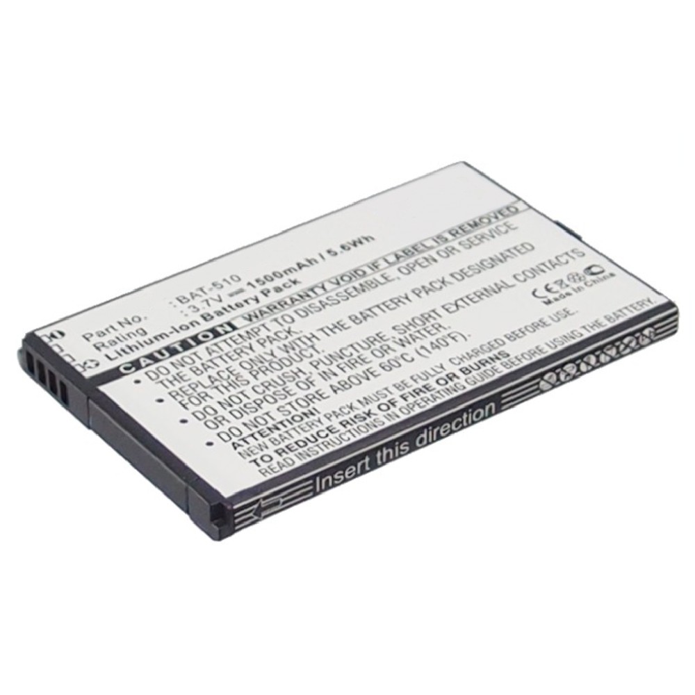 Synergy Digital Cell Phone Battery, Compatible with Acer BAT-510, BAT-510 (1ICP5/42/61), BT0010S001, BT0010S00111308990BATA1, ICP494261SRU 1S1P Cell Phone Battery (Li-ion, 3.7V, 1500mAh)