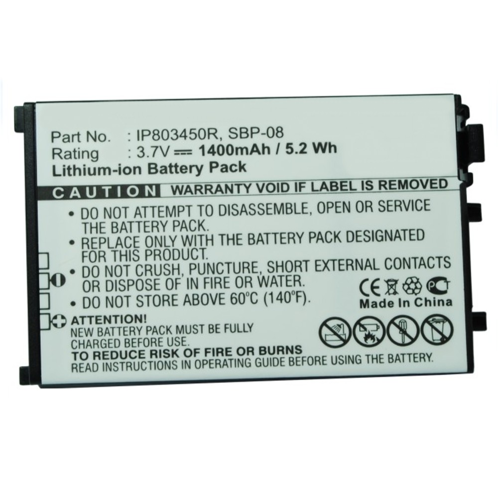 Synergy Digital Cell Phone Battery, Compatible with Asus SBP-08 Cell Phone Battery (Li-ion, 3.7V, 1400mAh)