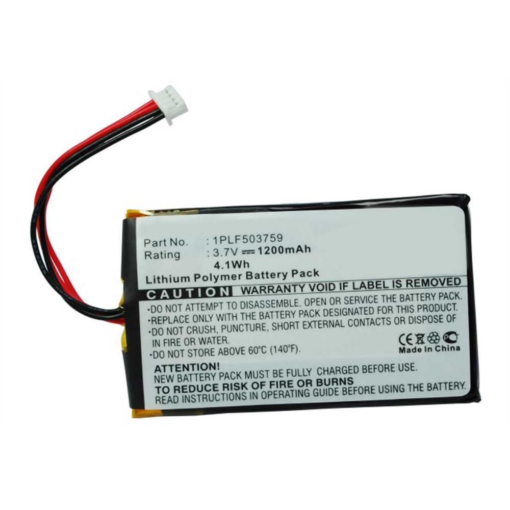 Synergy Digital Cell Phone Battery, Compatible with Fitage 1PLF503759 Cell Phone Battery (3.7V, Li-Pol, 1200mAh)