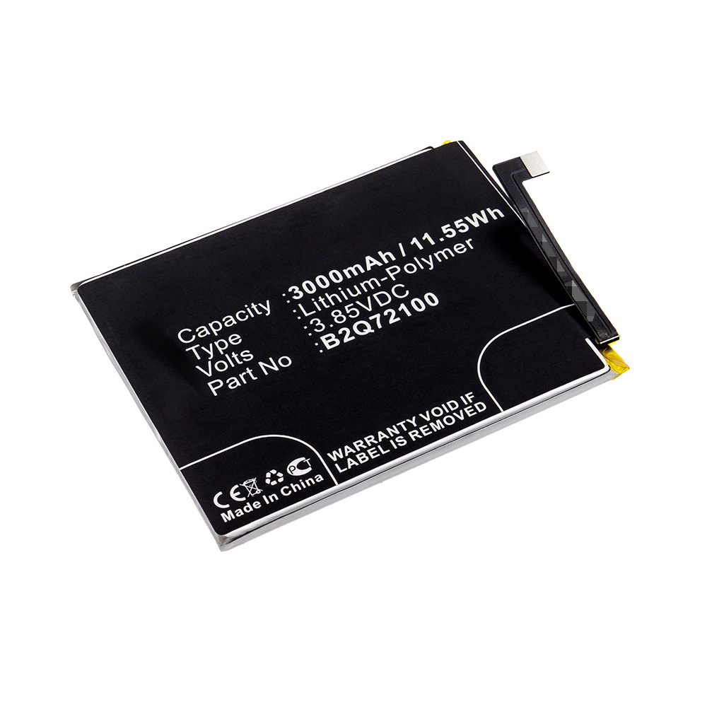 Synergy Digital Cell Phone Battery, Compatible with HTC B2Q72100 Cell Phone Battery (3.85V, Li-Pol, 3000mAh)