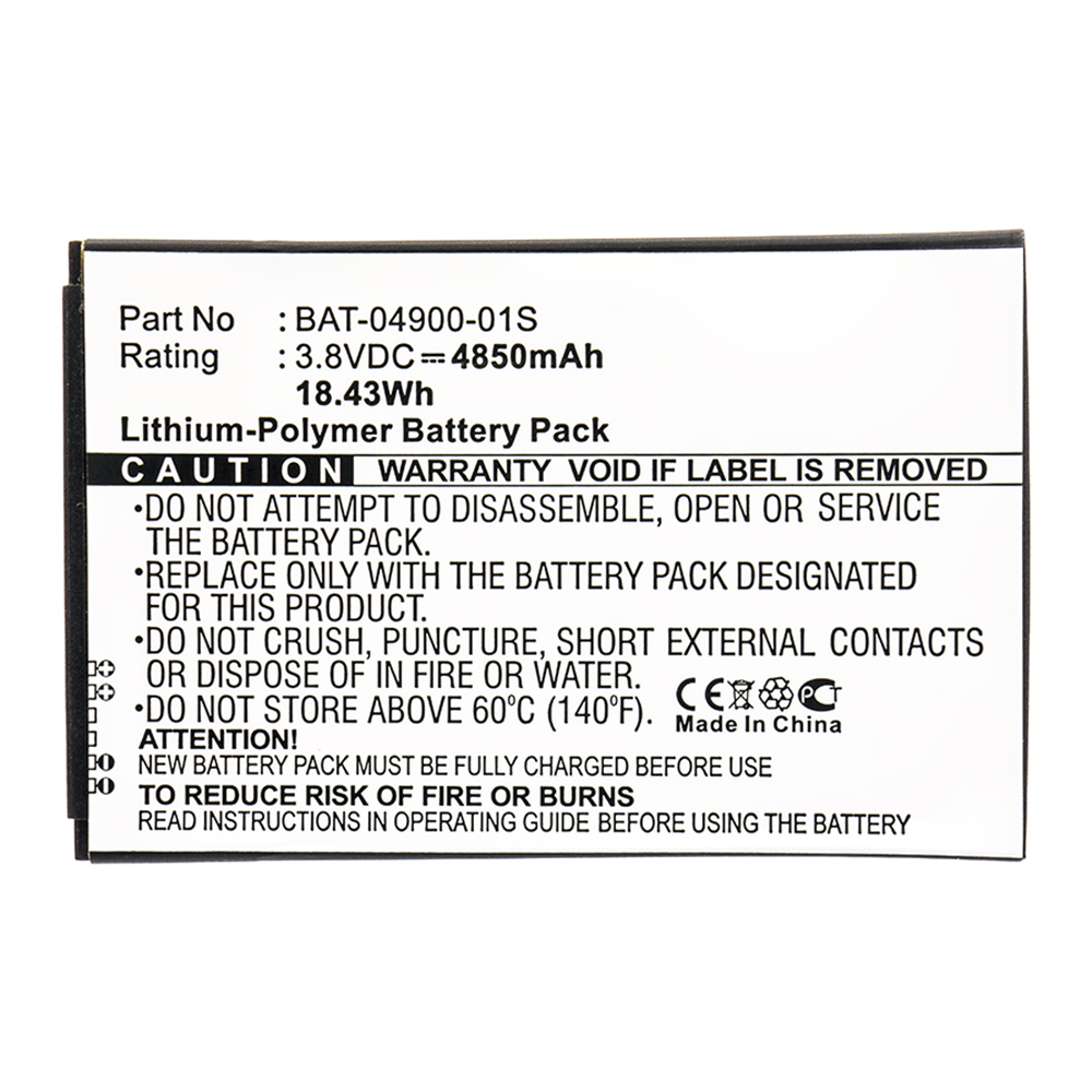 Synergy Digital Cell Phone Battery, Compatible with Sonim BAT-04900-01S Cell Phone Battery (Li-Pol, 3.8V, 4850mAh)