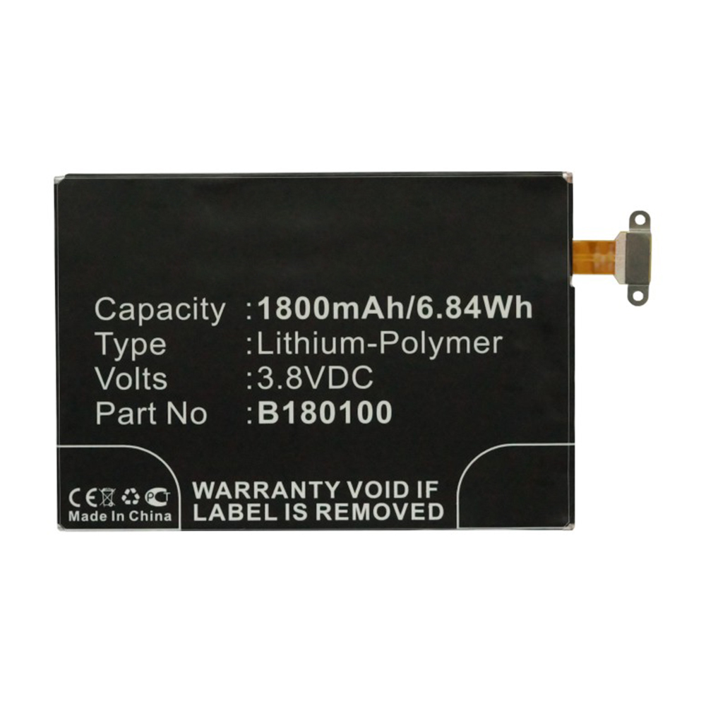 Synergy Digital Cell Phone Battery, Compatible with HTC 35H00210-00M Cell Phone Battery (Li-Pol, 3.8V, 1800mAh)