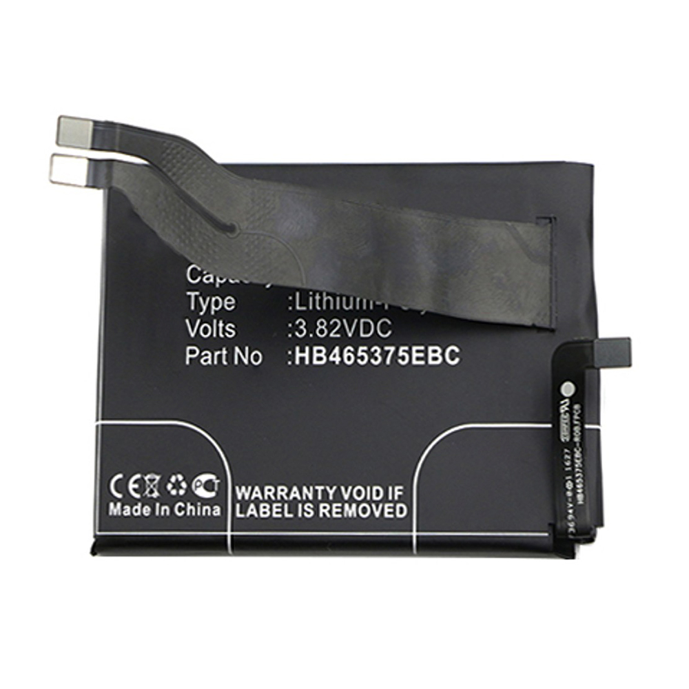 Synergy Digital Cell Phone Battery, Compatible with Huawei HB465375EBC Cell Phone Battery (Li-Pol, 3.82V, 2900mAh)