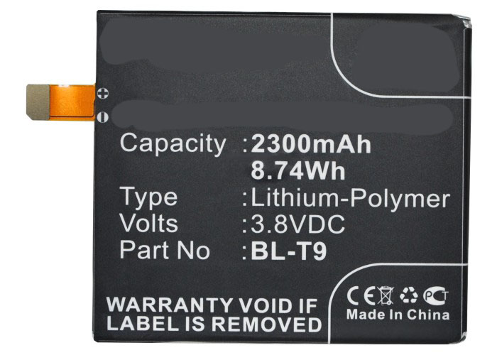 Synergy Digital Cell Phone Battery, Compatiable with Google  Cell Phone Battery (3.8V, Li-Pol, 2300mAh)