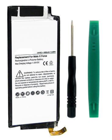 Motorola FB55 Battery Replacement - (Li-Pol, 3.8V, 3550mAh) Ultra High Capacity Battery