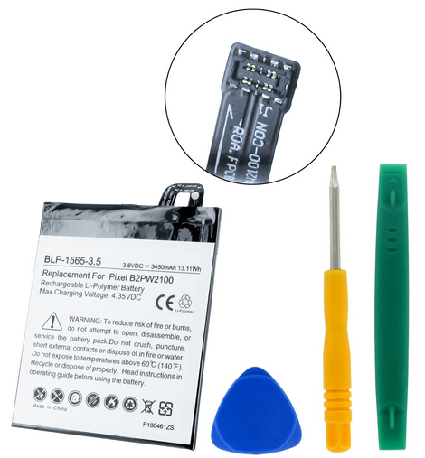 35H00263-00M Battery Replacement - (Li-Pol, 3.8V, 3450mAh) Ultra High Capacity Battery