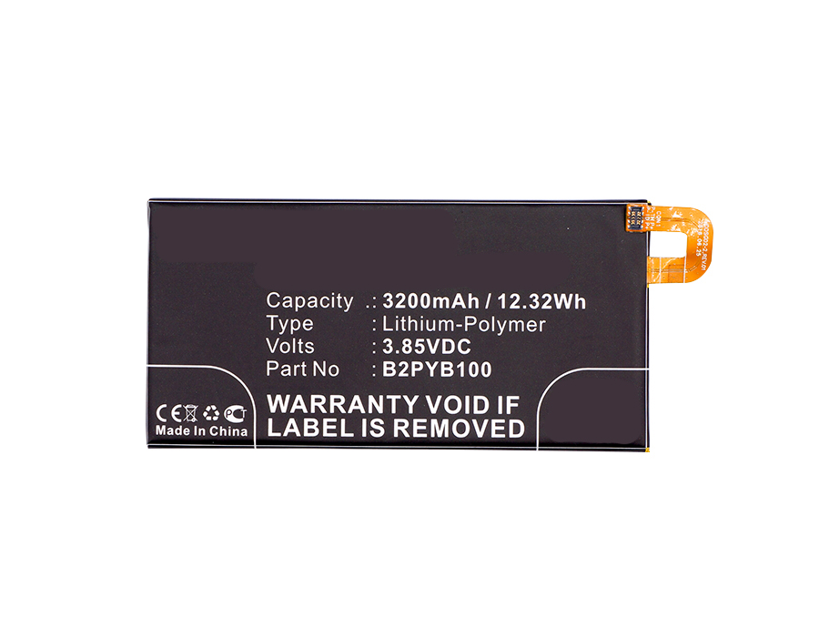 Synergy Digital Cell Phone Battery, Compatiable with HTC 35H00265-00M, B2PYB100 Cell Phone Battery (3.85V, Li-Pol, 3200mAh)