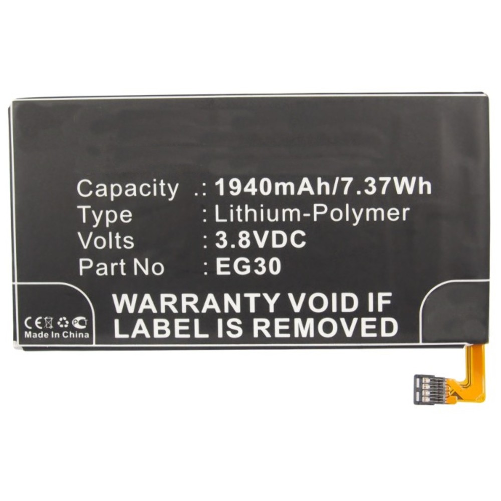 Synergy Digital Mobile, SmartPhone Battery, Compatible with Motorola Droid mini, Droid Razr I, DROID RAZR M, DROID RAZR M 4G LTE, Eelectrify M, MT788, RAZR D3, RAZR I, RAZR M 201M, Scorpion Mini, XT1030, XT890, XT901, XT902, XT905, XT907, XT919, XT920, XT980 Mobile, SmartPhone Battery (3.8, Li-Pol, 1940mAh)