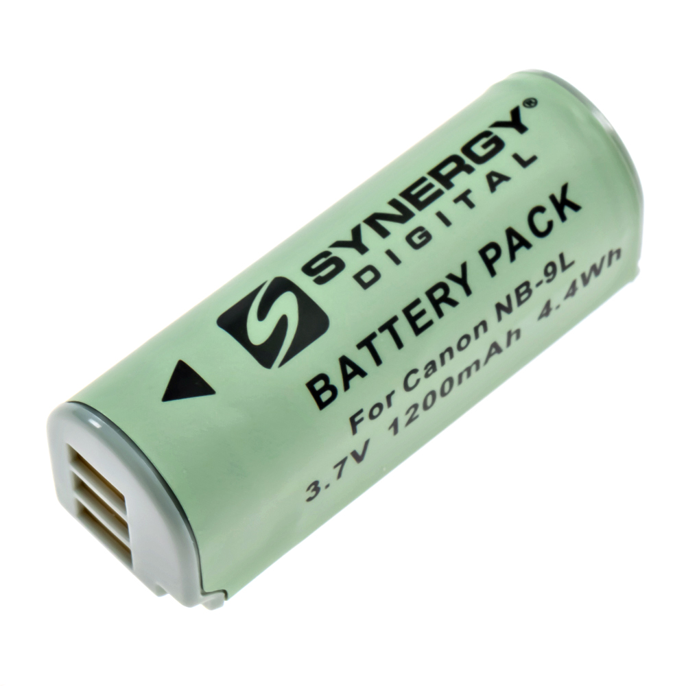 SDNB9L Rechargeable Lithium-Ion Ultra High Capacity Battery Pack (3.7v, 1200 mAh) Replacement for the Canon NB-9L Battery