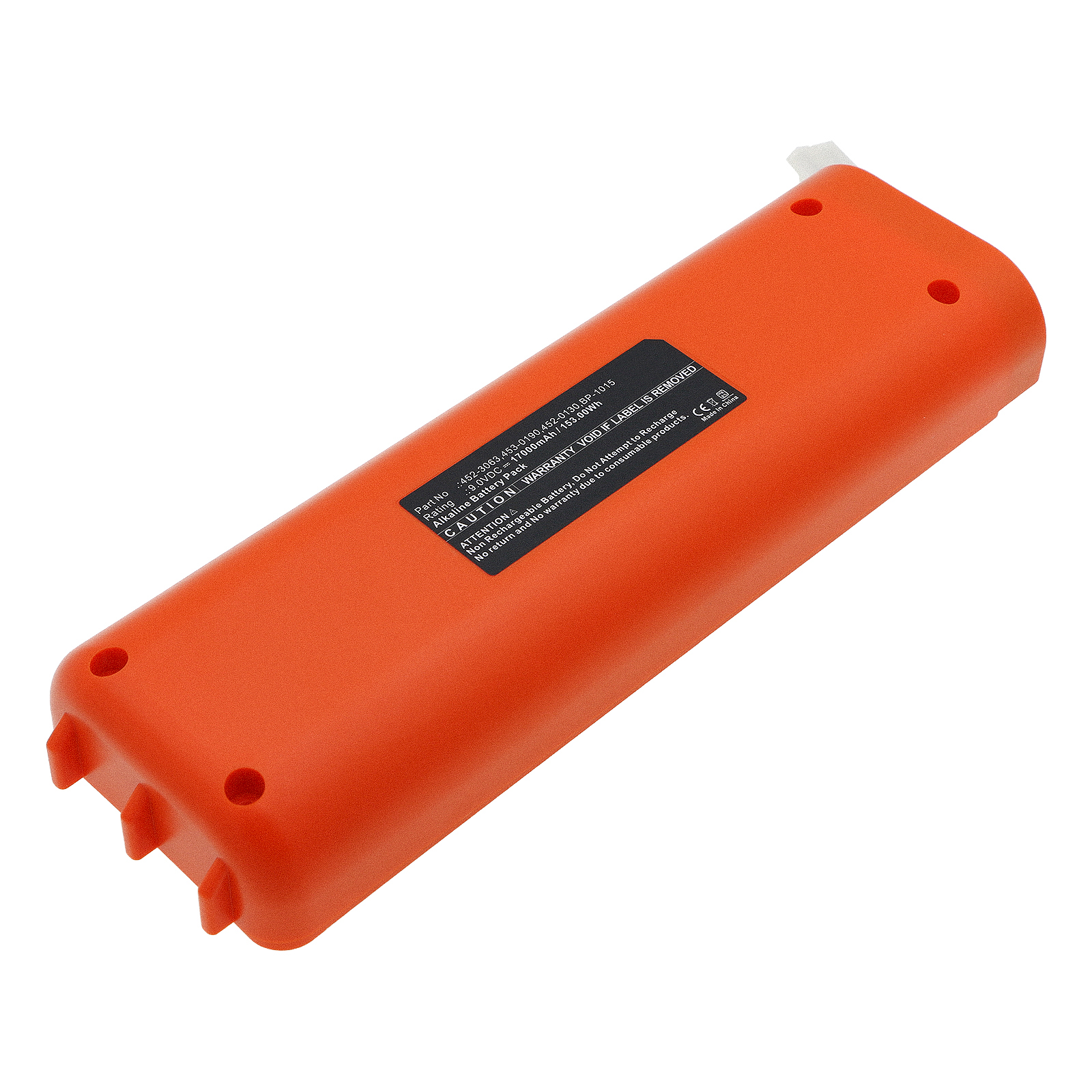 Synergy Digital Emergency Locator Battery, Compatible with Artex BP-1015 Emergency Locator Battery (Alkaline, 9V, 17000mAh)