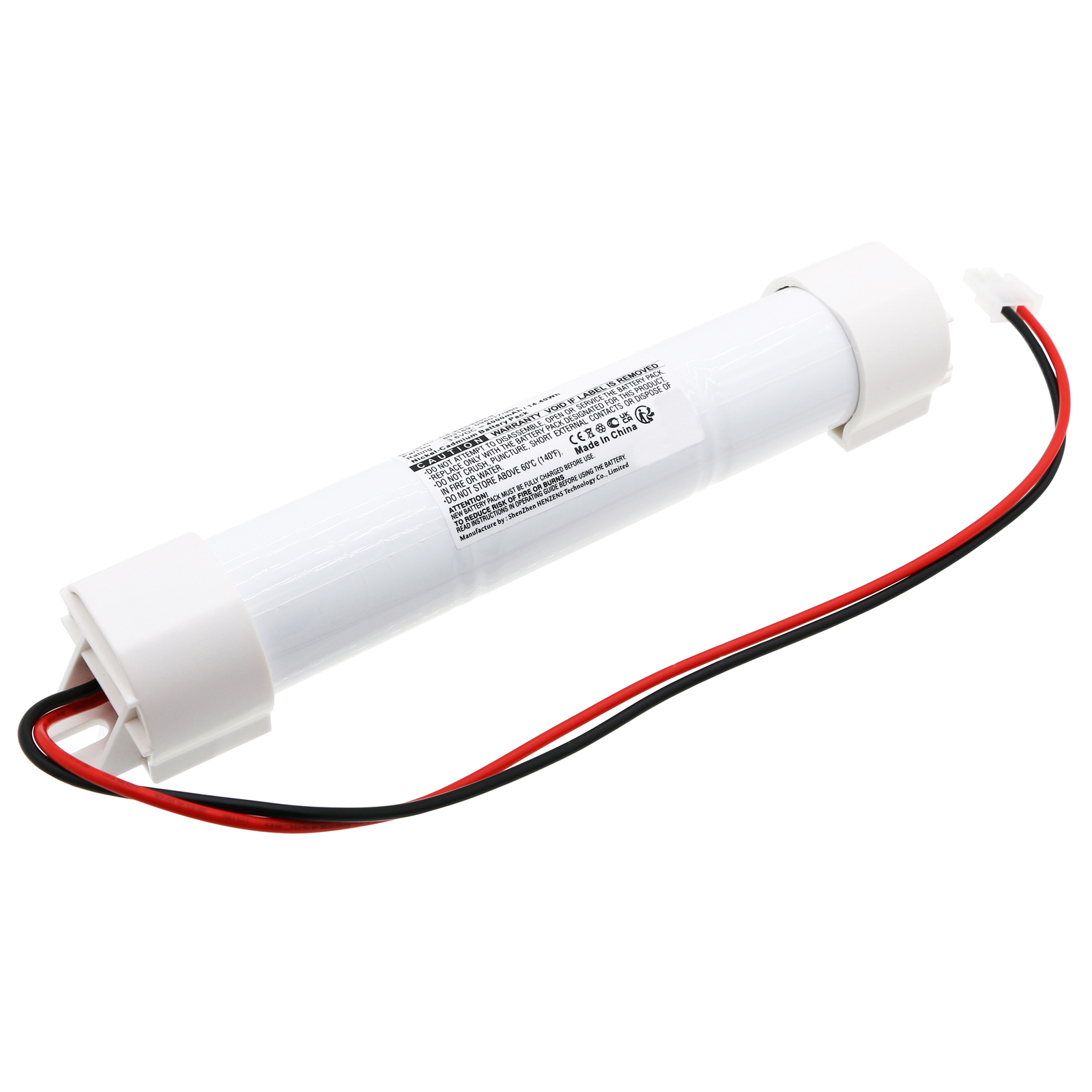 Synergy Digital Emergency Lighting Battery, Compatible with ERC 098017/960, 803169 Emergency Lighting Battery (Ni-CD, 3.6V, 4000mAh)