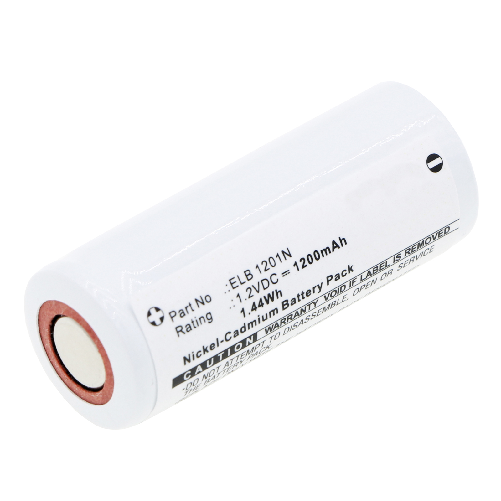 Synergy Digital Emergency Lighting Battery, Compatible with Lithonia ELB 1201N Emergency Lighting Battery (Ni-CD, 1.2V, 1200mAh)