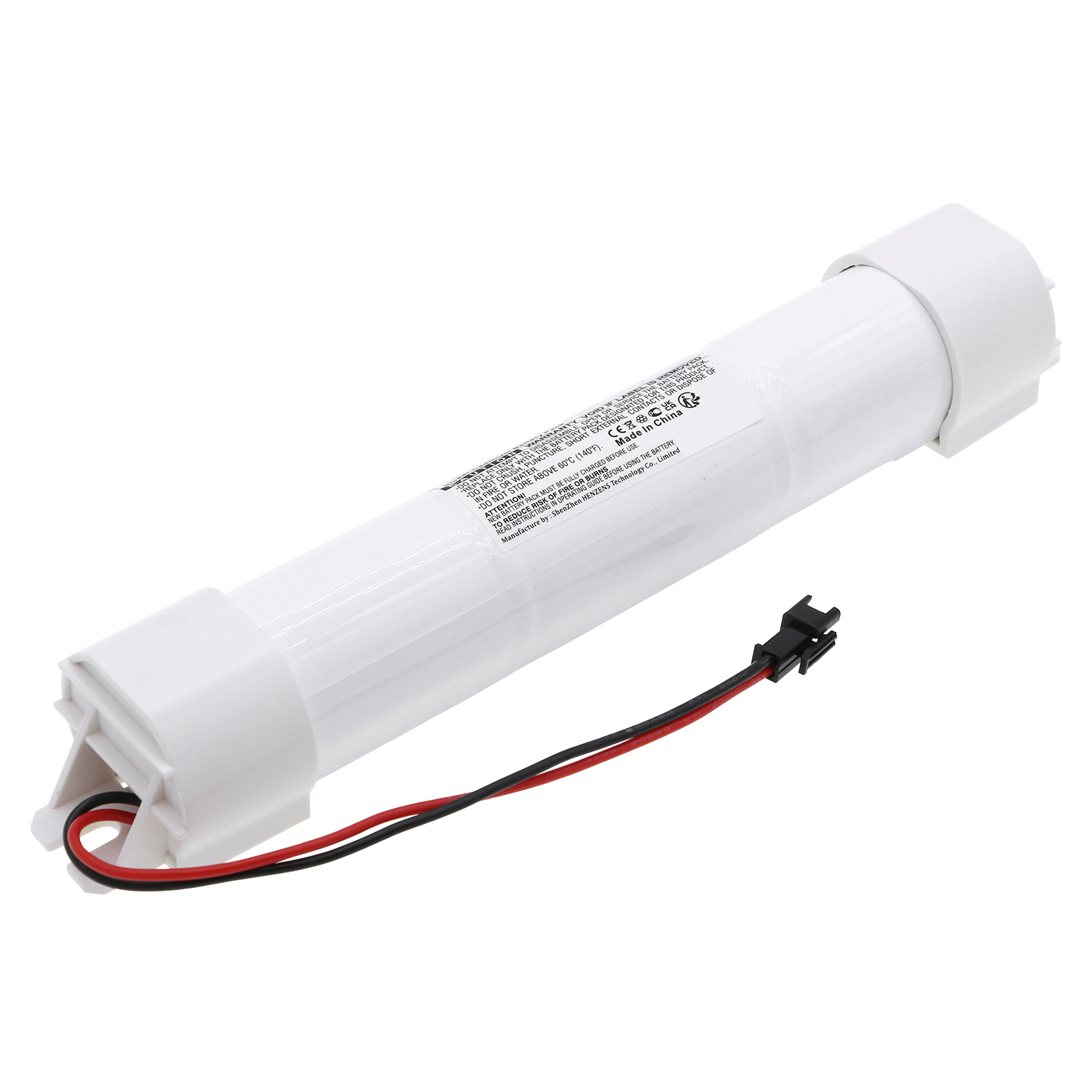Synergy Digital Emergency Lighting Battery, Compatible with ARSEL AK-58 Emergency Lighting Battery (Ni-CD, 3.6V, 4000mAh)